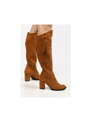 Toliara camel női bőrcsizma << lejárt 584419