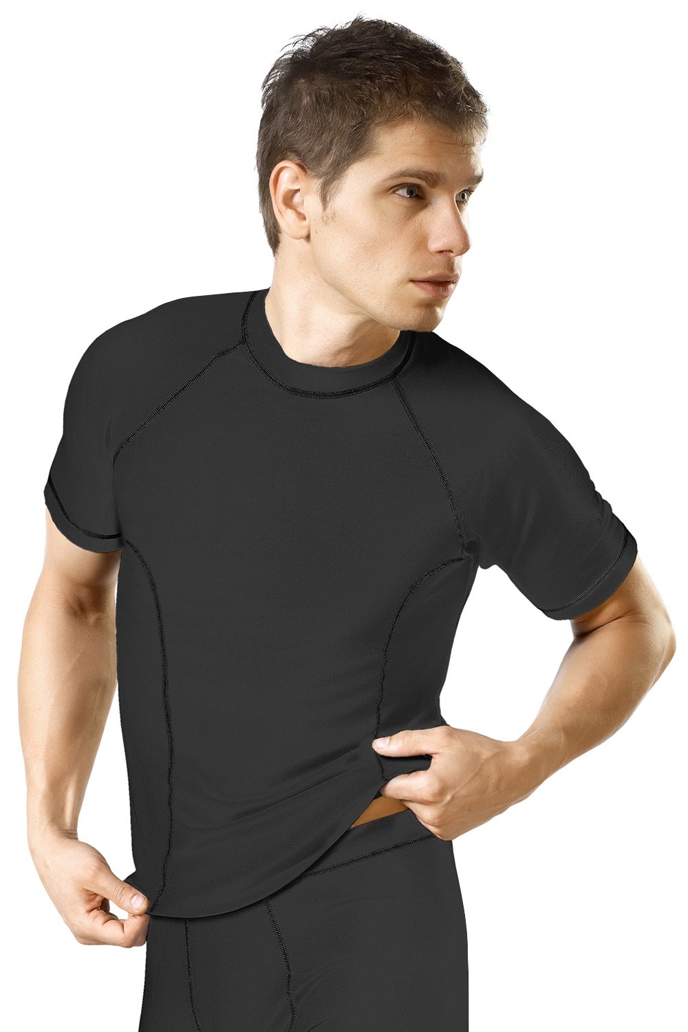 Active férfi funkcionális póló fotója