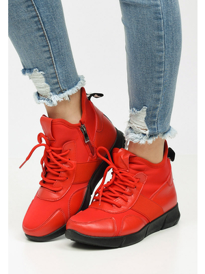 Liden piros női sneakers << lejárt 803667