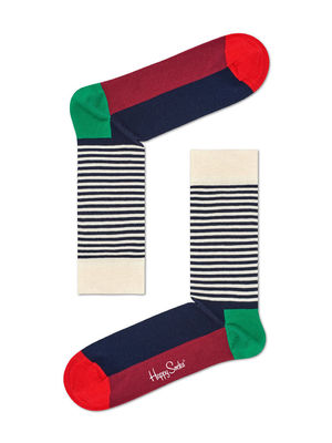 Happy Socks - Zokni Half Stripe Christmas