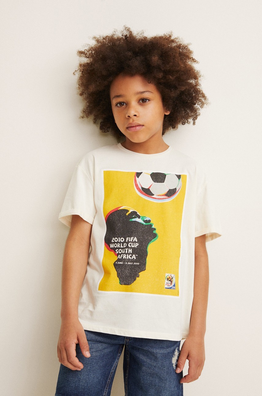 Mango Kids - Gyerek póló Fifa 104-164 cm fotója