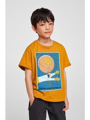 Mango Kids - Gyerek póló Fifa 104-164 cm