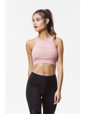 Cardio Bunny - Top Brush Crop-Top