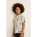 Mango Kids - Gyerek T-shirt Simpson 104-164 cm