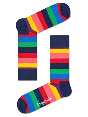 Happy Socks Stripe Zokni 36-40, Többszínű