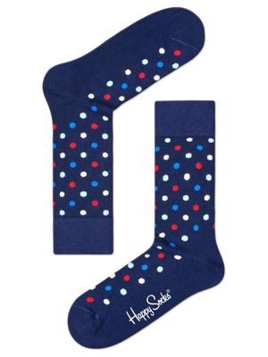 Happy Socks Dot Zokni 41-46, Kék
