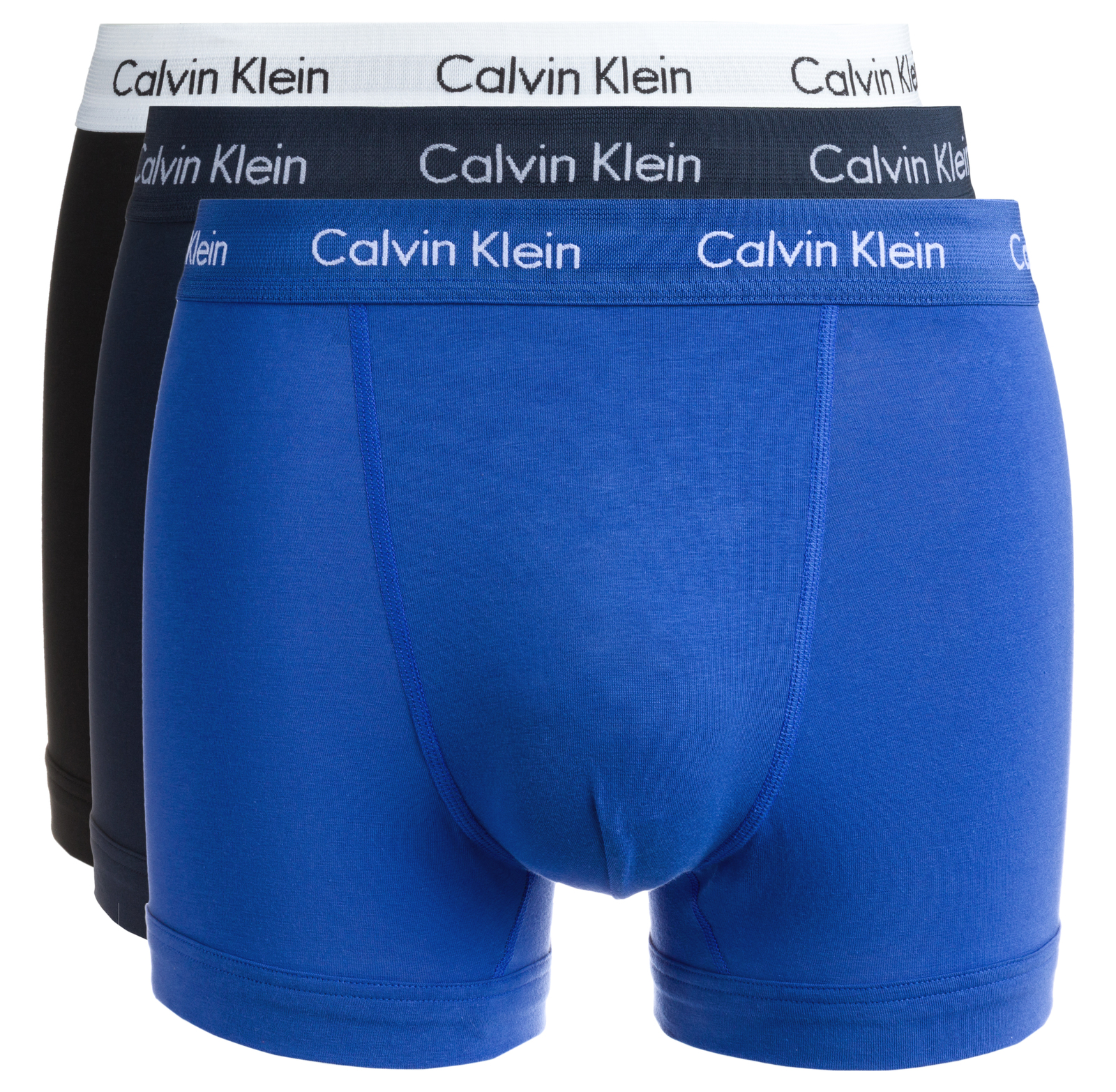 Calvin Klein 3 db-os Boxeralsó szett L, Fekete Kék fotója