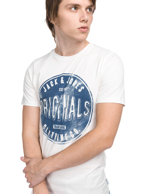 Jack & Jones Stood Póló M, Fehér