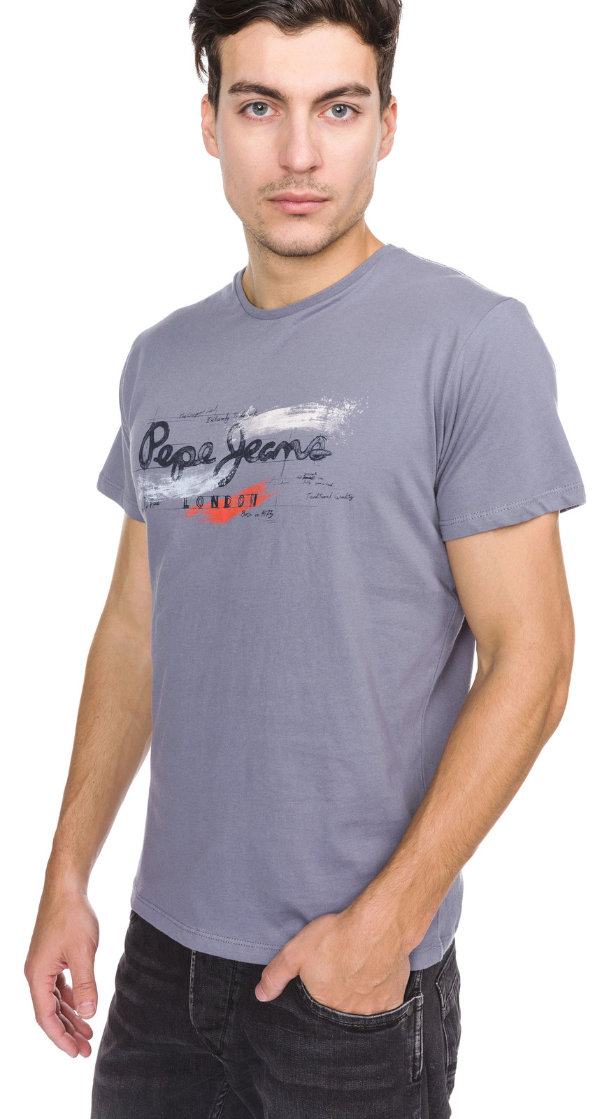 Pepe Jeans Abad Póló S, Kék fotója