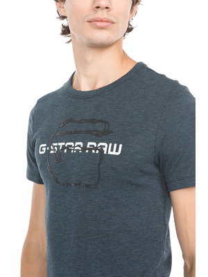 G-Star RAW Tars Póló S, Kék