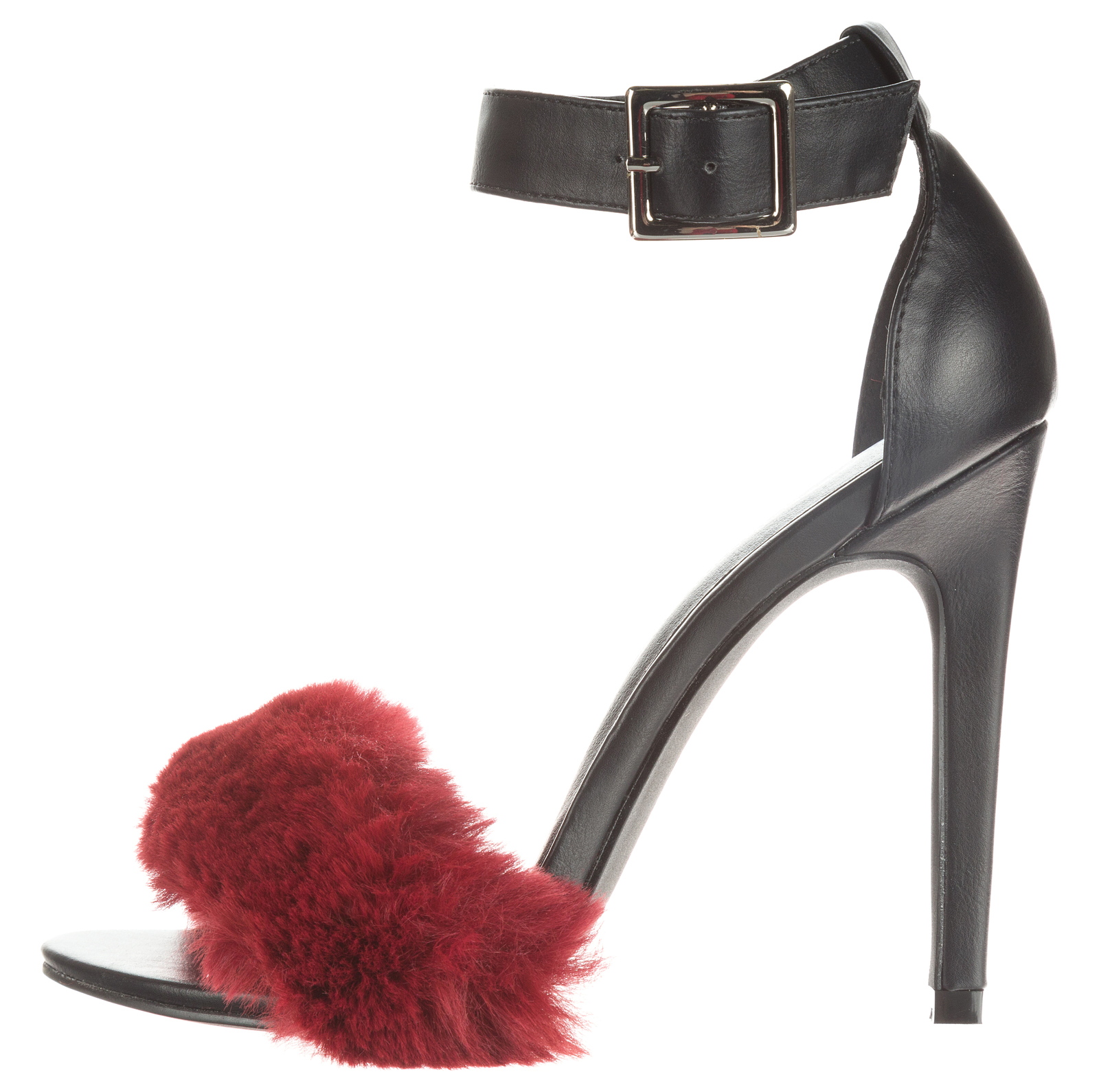 Silvian Heach Magassarkú cipő 36, Fekete Piros fotója