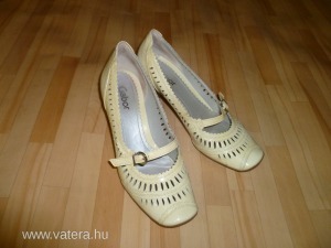 Eredeti GABOR halványsárga lakk cipő UK 6 , 39-es << lejárt 8794735 12 fotója