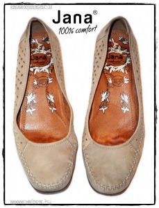 Kívül-belül valódi bőr JANA Natural kényelmi cipő (39-es) - 1 Ft-ról << lejárt 3485229 39 fotója