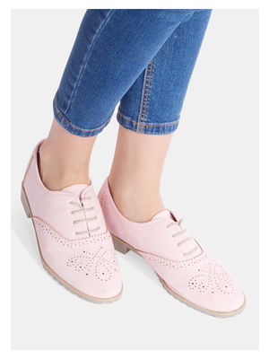 Oxford jonette rózsaszín női cipő