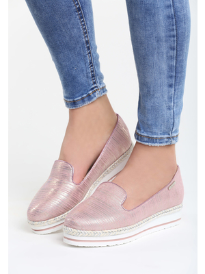 Augusta rózsaszín slip-on tornacipő
