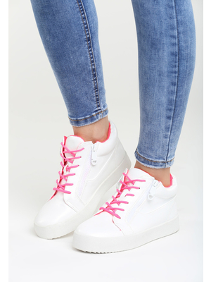 High-top promise fehér női sneakers << lejárt 801533