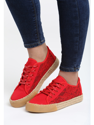 Anzio piros női tornacipő