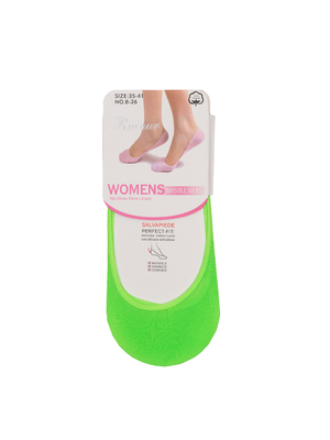 Electro neon zöld univerzális méretű 35-41 női rejtett zokni << lejárt 167238
