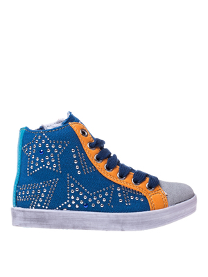 Star 2 kék narancssárgával gyerek sportcipő << lejárt 143451