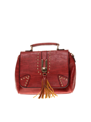 K2659 piros női táska