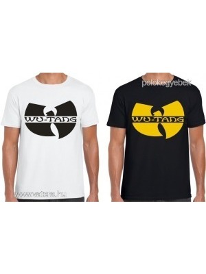 Wu Tang mintás póló, fekete és fehér << lejárt 876924