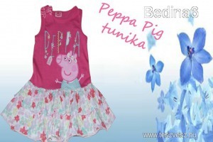 Meseszép Peppa Pig tunika(ruha) 98-104-es méretben (3-4 év) << lejárt 9135135 74 fotója