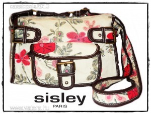 Gyönyörű, virágos, nyárias SISLEY táska - egyedi darab - 1 Ft-ról << lejárt 4990030 94 fotója