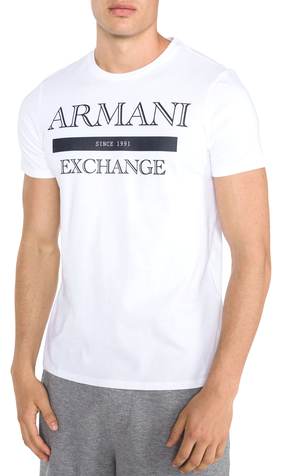 Armani Exchange Póló Fehér fotója