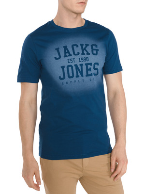 Jack & Jones Stencild Póló Kék