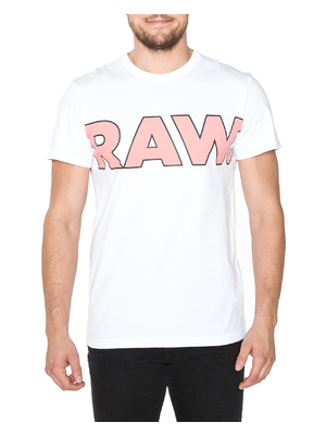 G-Star RAW Fama Póló Fehér << lejárt 899856