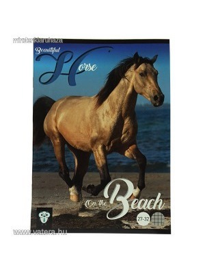 Horse on the Beach lovas kockás füzet - 27-32 << lejárt 617880