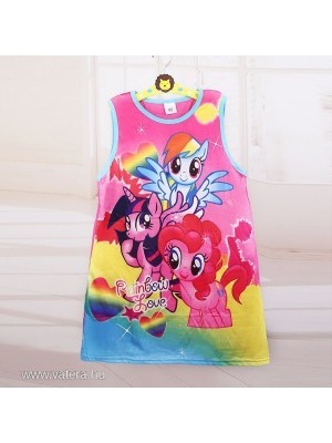 Mesefigurás nyári ruhák! Új My Little Pony Én kicsi pónim lányka ruha 116-122 << lejárt 345102