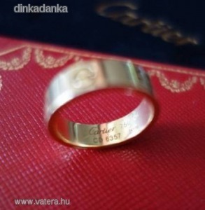 EREDETI Cartier LOVE gyűrű, 18 k sárga arany << lejárt 2917769 85 fotója