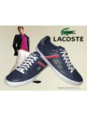 Lacoste Fairlead FRX kék bőr férfi cipő! 44,5-es méret! << lejárt 932829