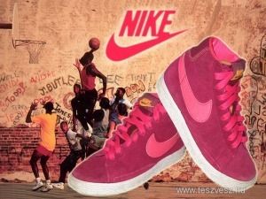 Nike Blazer Mid Vintage magenta pink színű magas szárú cipő 28,5-es méret! << lejárt 5241978 91 fotója