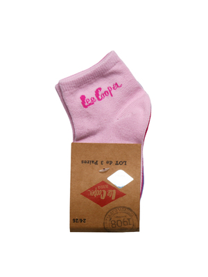 Lee Cooper Mylene 3 pár lila, fukszia és rózsaszín gyerek zokni << lejárt 144339