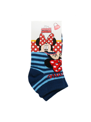 Minnie Mouse bleu kék csíkkal gyerek zokni << lejárt 752466