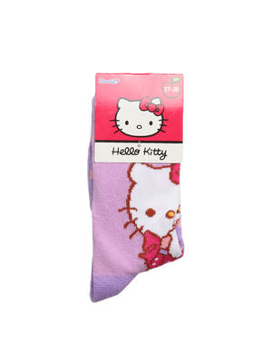 Hello Kitty lila gyerek zokni