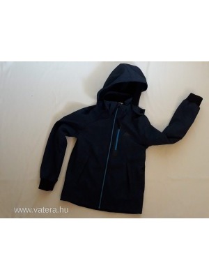 H&M sötétkék fiú 152-es softshell kabát esőkabát << lejárt 586618