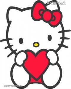 Hello Kitty (7) jó minőségű vasalható matrica << lejárt 2302239 43 fotója