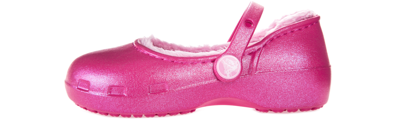 Crocs Karin Fuzz Lined Clog Gyerek balerina cipő Rózsaszín << lejárt 1888373 68 fotója