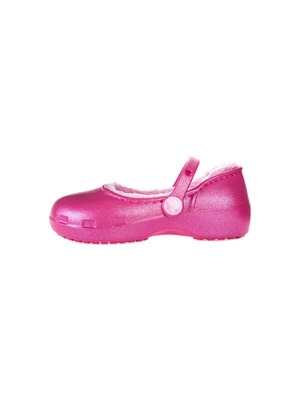 Crocs Karin Fuzz Lined Clog Gyerek balerina cipő Rózsaszín << lejárt 984135