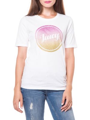 Juicy Couture Juicy Glitter Fashion Graphic Póló Fehér << lejárt 840780