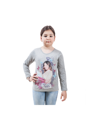 Violetta szürke hosszú ujjú lány póló << lejárt 880557