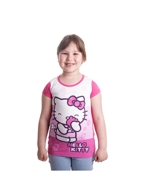 Hello Kitty rózsaszín rövid ujjú lány póló << lejárt 761191