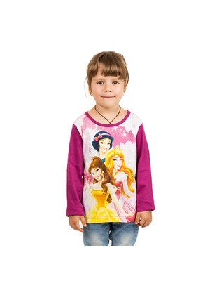 Disney Hercegnők lila hosszú ujjú póló << lejárt 42372