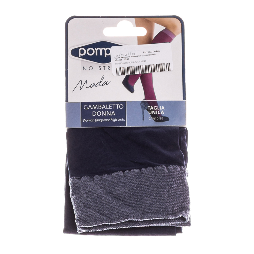 Pompea navy kék végződéssel női harisnya zokni << lejárt 6194128 74 fotója