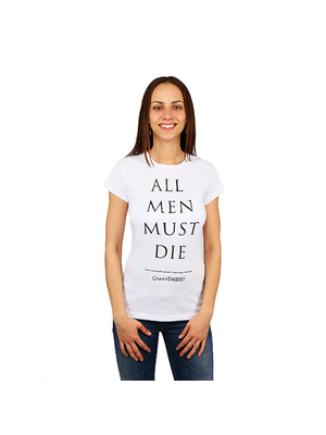 Game of Thrones All Men Must Die fehér női póló << lejárt 380828