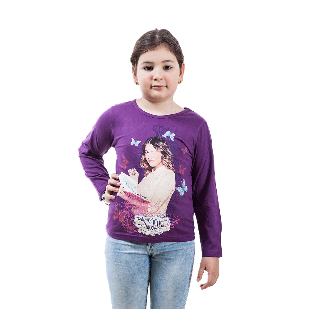 Violetta lila hosszú ujjú lány póló << lejárt 5385665 22 fotója