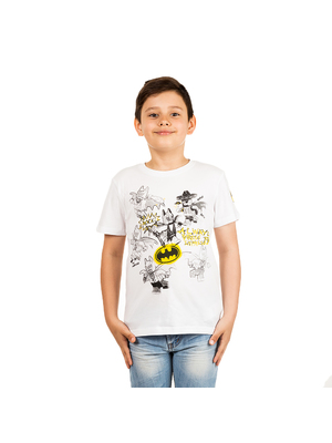 Lego Batman Always Dress To.. fehér fiú póló << lejárt 90665